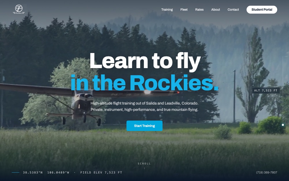 Seven Peaks Aviation website